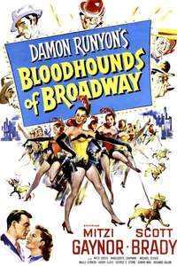 Bloodhounds of Broadway - Posters