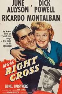 Right Cross - Poster