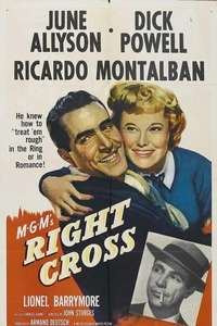 Right Cross - Poster