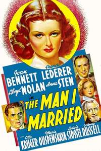 The Man I Married - Poster