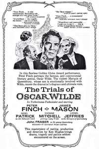The Trials of Oscar Wilde - Poster