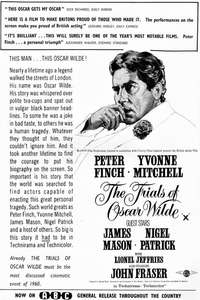 The Trials of Oscar Wilde - Poster