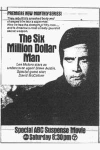 The Six Million Dollar Man: Wine  Women and War - Posters