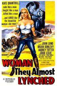 Woman They Almost Lynched - Poster