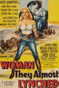 Woman They Almost Lynched - Poster