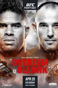 UFC Fight Night 149: Overeem vs. Oleinik - Poster