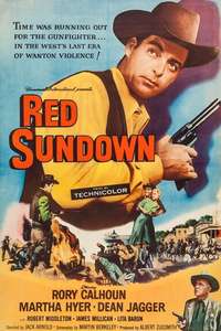 Red Sundown - Posters