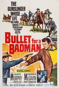 Bullet for a Badman - Poster