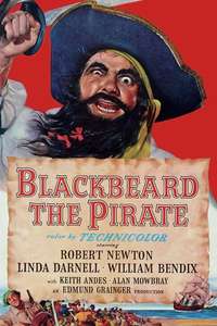 Blackbeard  the Pirate - Posters