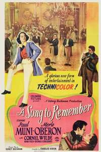 A Song to Remember - Posters