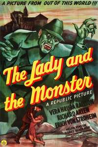 The Lady and the Monster - Posters