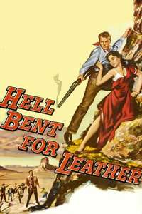 Hell Bent for Leather - Poster