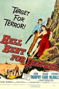 Hell Bent for Leather - Poster
