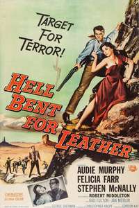Hell Bent for Leather - Poster