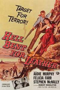 Hell Bent for Leather - Poster