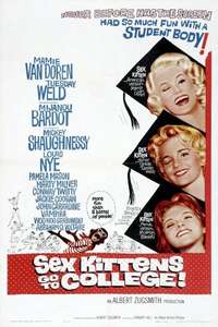 Sex Kittens Go to College - Poster