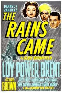 The Rains Came - Poster