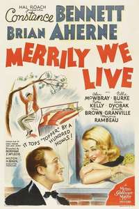 Merrily We Live - Poster