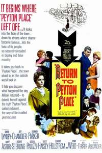 Return to Peyton Place - Poster