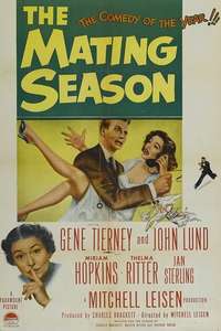 The Mating Season - Poster