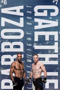 UFC on ESPN 2: Barboza vs Gaethje - Poster