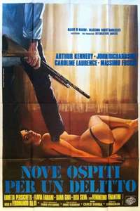 Nine Guests for a Crime - Poster