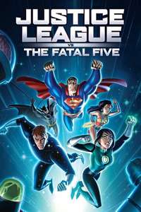 Justice League Vs. The Fatal Five - Poster