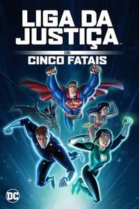 Justice League Vs. The Fatal Five - Poster