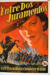 Two Flags West - Poster