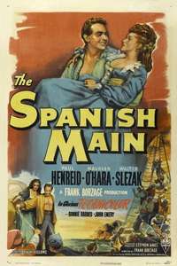 The Spanish Main - Poster