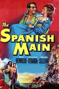 The Spanish Main - Poster