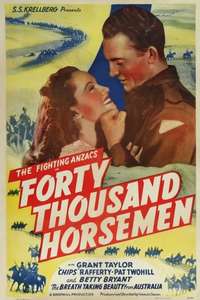 Forty Thousand Horsemen - Posters