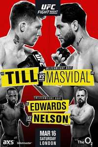UFC Fight Night 147: Till vs. Masvidal - Poster