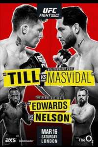 UFC Fight Night 147: Till vs. Masvidal - Poster