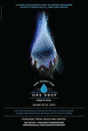 One Night for One Drop: Imagined by Cirque du Soleil