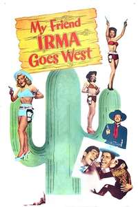 My Friend Irma Goes West - Poster