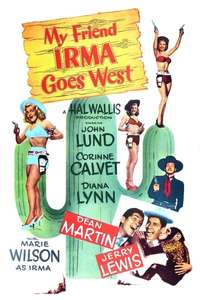 My Friend Irma Goes West - Poster