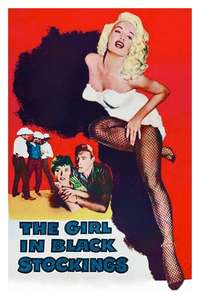 The Girl in Black Stockings - Posters