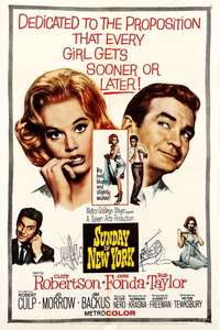 Sunday in New York - Poster