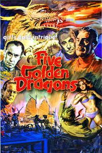 Five Golden Dragons - Poster