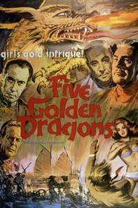 Five Golden Dragons - Poster