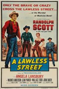 A Lawless Street - Posters