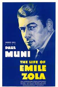 The Life of Emile Zola - Poster