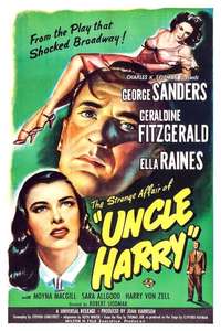 The Strange Affair of Uncle Harry - Poster