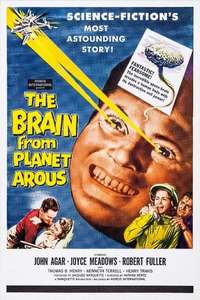 The Brain from Planet Arous - Poster
