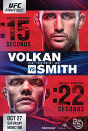 UFC Fight Night 138: Volkan vs. Smith