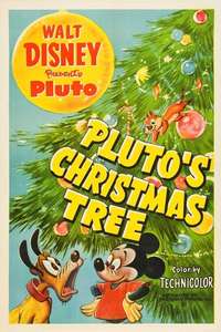 Pluto's Christmas Tree - Poster