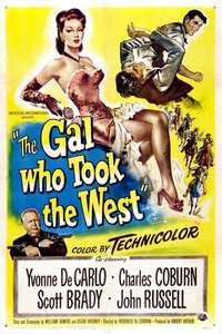The Gal Who Took the West - Poster