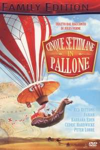 Five Weeks in a Balloon - Poster