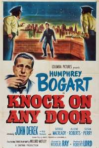 Knock on Any Door - Poster